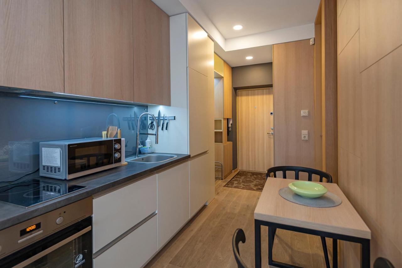 Deluxe River View Apartment By Polo Apartment Kaunas Bagian luar foto